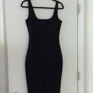 Black Mini Bodycon Dress